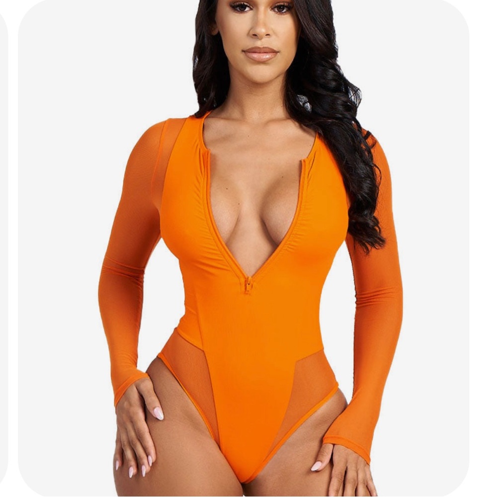 Icon Swim Orange One Piece